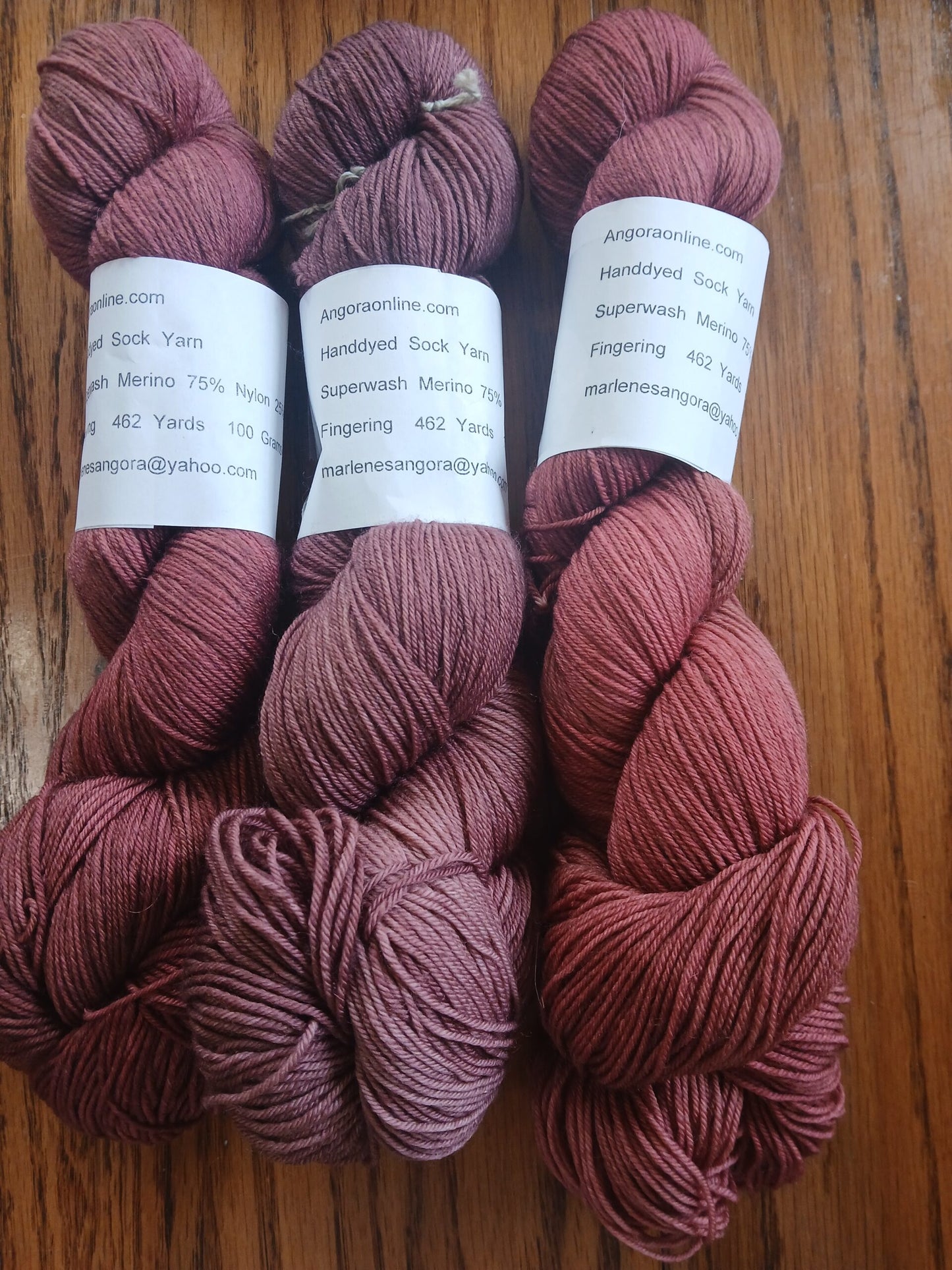 Autumn Splendor Hand-Dyed Fingering Weight Superwash Wool Yarn for Socks & Knitting Projects image 3