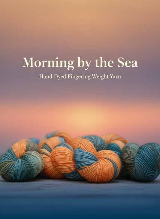 Morning by the Sea Sunset Banner