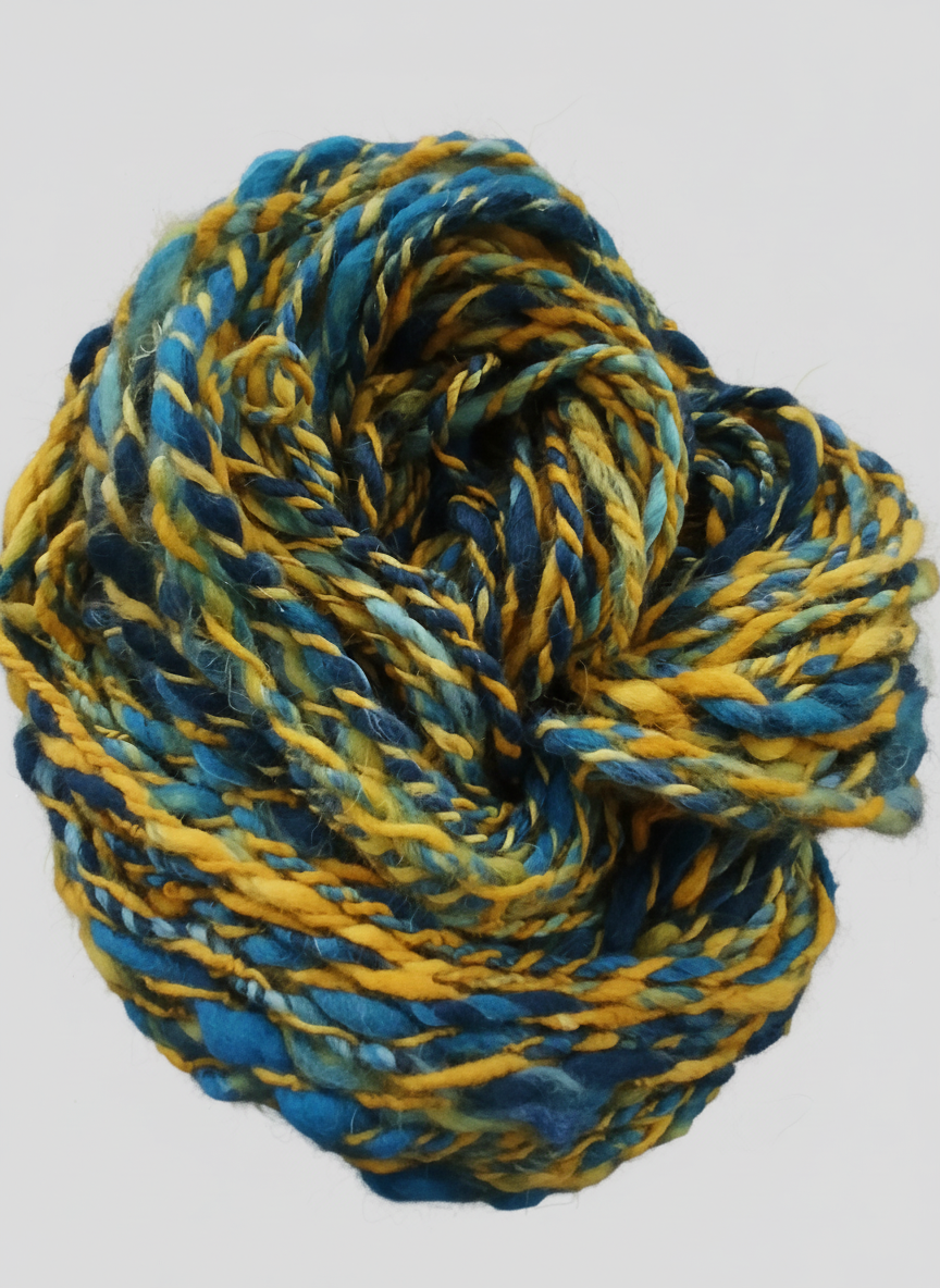Yarn with neutral background