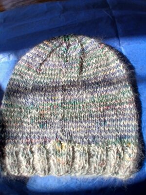 Angora Hat Knitted 100% Angora Rabbit Hat